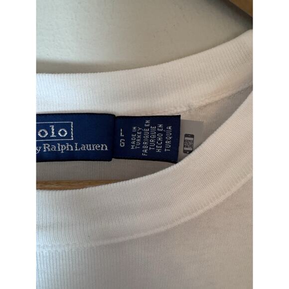 Ralph Lauren Polo White Short Sleeve Dress SZ L Retail $348 - Picture 7 of 14
